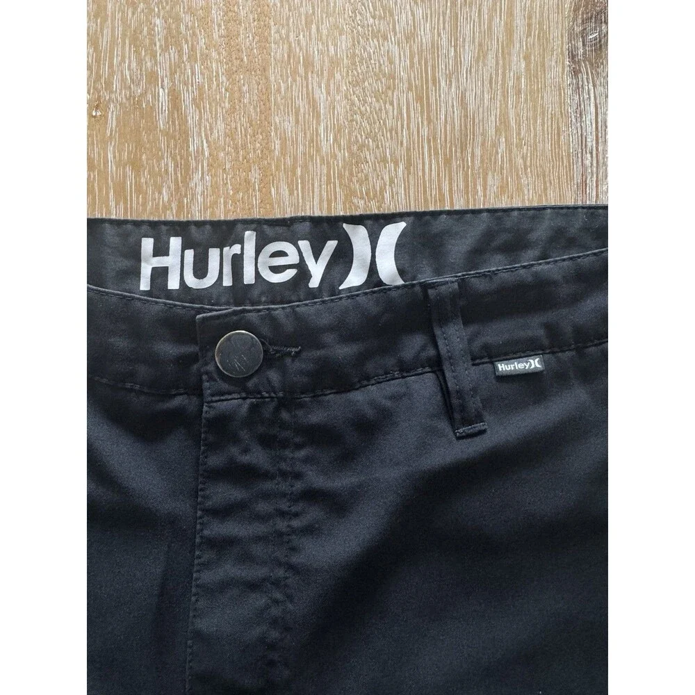 Hurley Men's Size 36 Black Phantom Walk Shorts Hybrid Stretch Board Shorts Swim